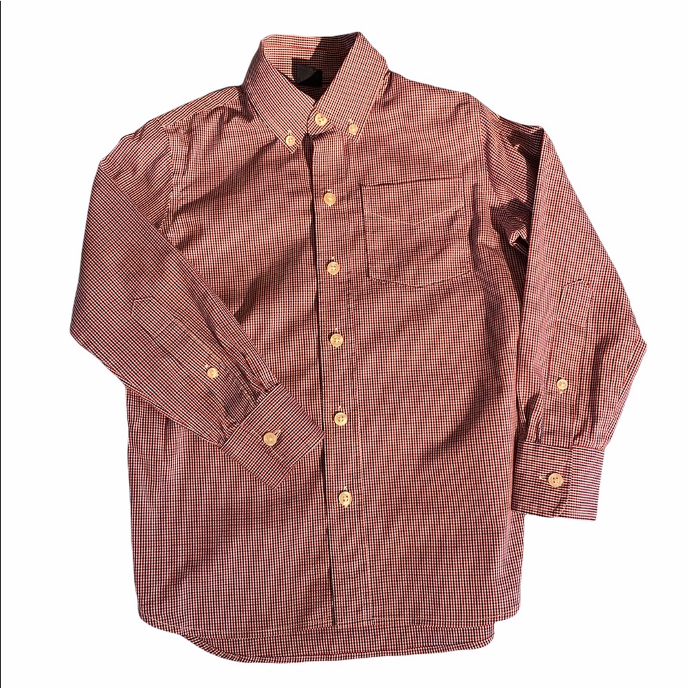 Gap kids button down shirt boys EUC